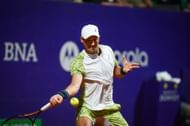 Dusan Lajovic at the Argentina Open 2025. (Photo: Getty)
